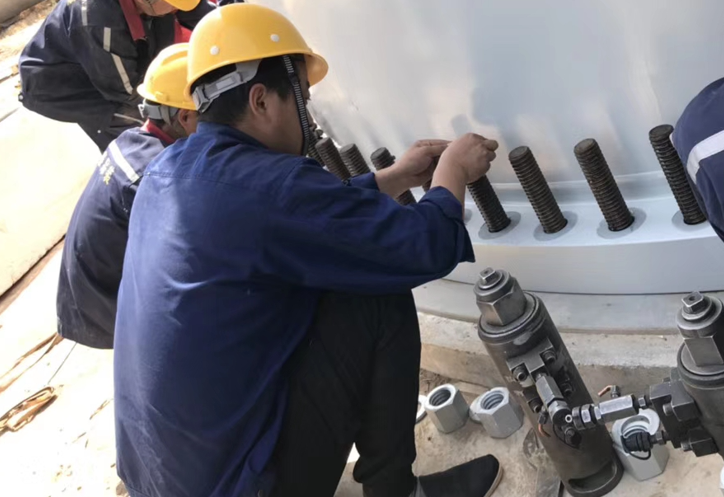 坎托克工器具用于某风电项目塔筒安装